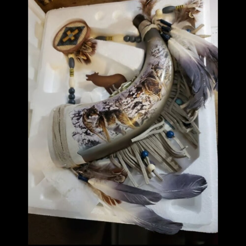 2004 Sacred Guardians, Winter Guardians, Wolves, Bradford Exchange, 2nd Issue